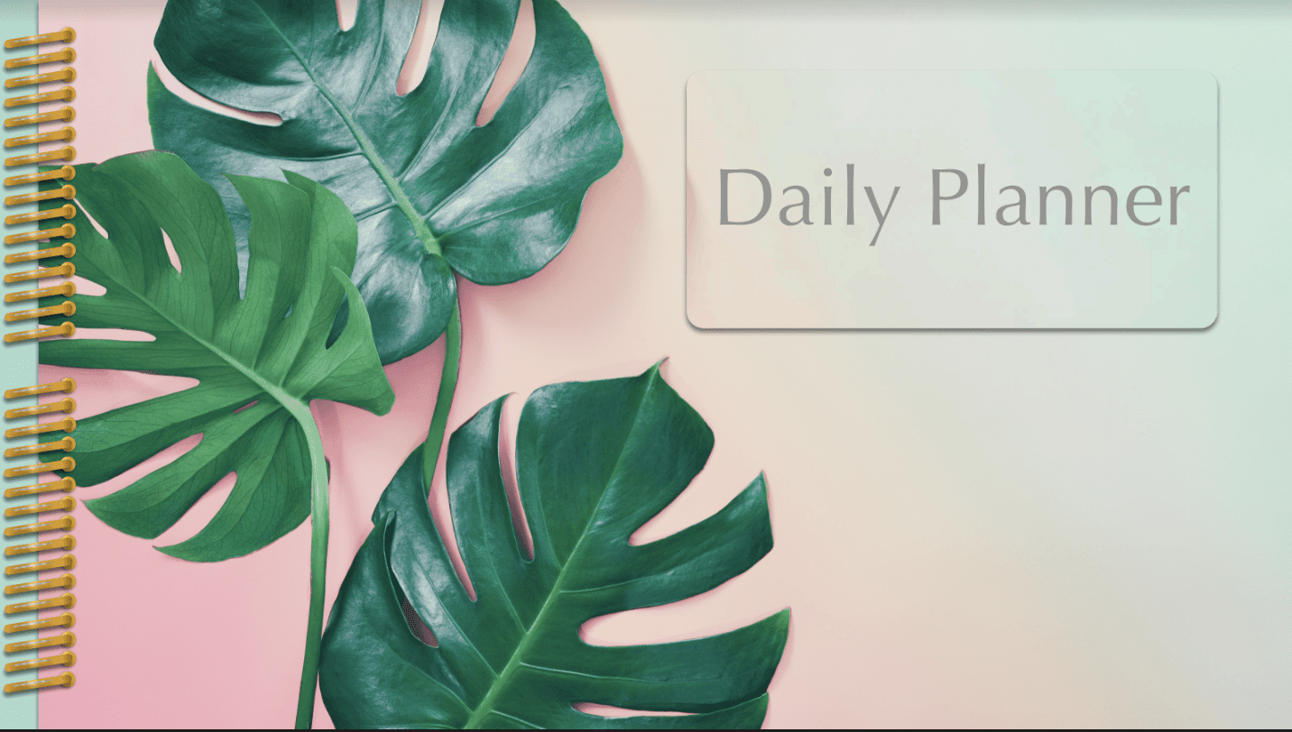 Palm Life Daily Planner